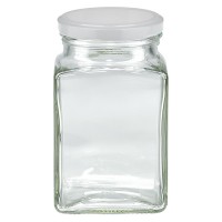 Tetraglas 260ml avec couvercle BasicSeal blanc UNiTWIST Tetraglas 260ml avec couvercle BasicSeal blanc UNiTWIST