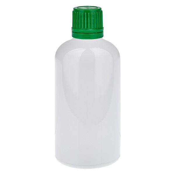 Bouteille de 100 ml 11 mm SV vert OV WhiteLine UT18/100