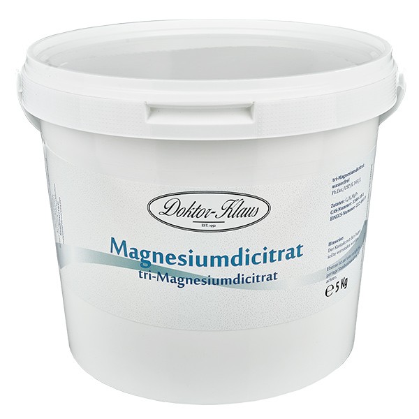 5 kg de dicitrate de magnésium anhydre Doktor-Klaus