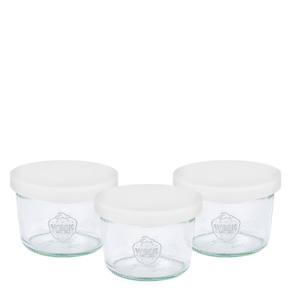 Set de 3 verres pour HotStone1, couvercle en silicone inclus