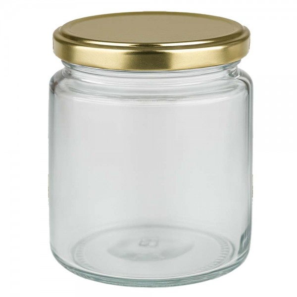 Pot à miel 350 g avec couvercle doré BasicSeal UNiTWIST