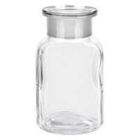 Aperçu: Flacon pharmaceutique 100 ml col large + bouchon verre clair Aperçu: Flacon pharmaceutique 100 ml col large + bouchon verre clair