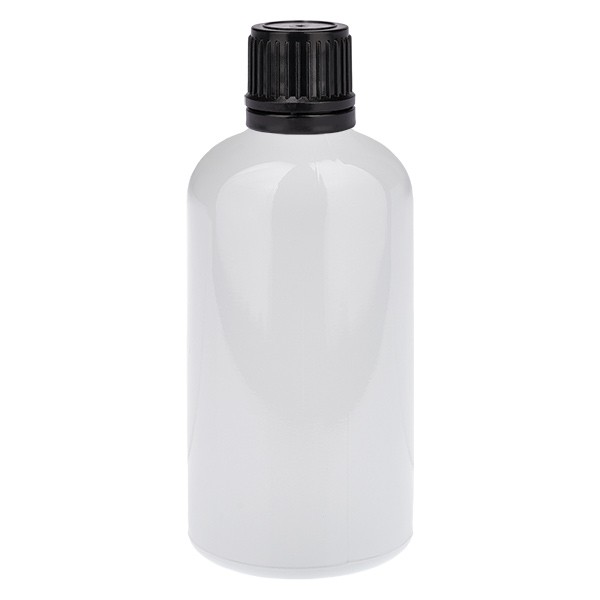 Flacon 100 ml (Glo.).. 8 mm GR s. STD WhiteL. UT18/100