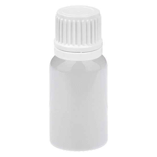 Flacon compte-gouttes 10 ml 0,7 mm blanc OV WhiteLine UT18/10