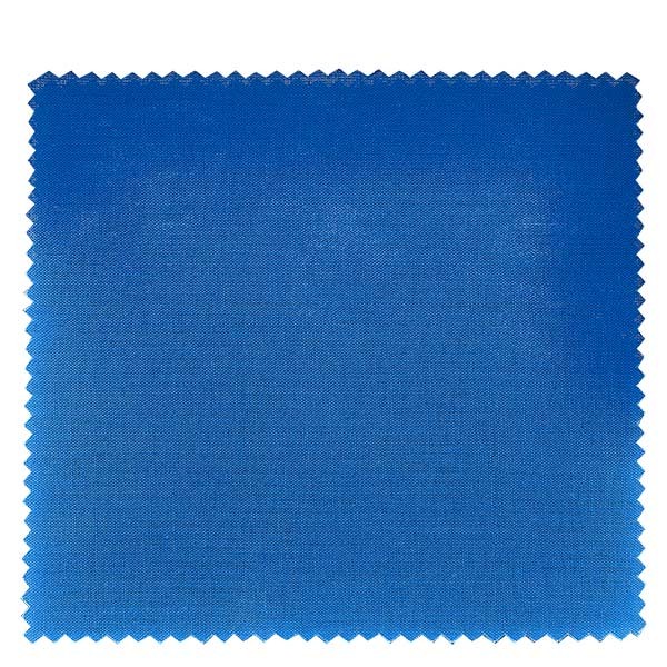 1 napperon en tissu 150 x 150 mm bleu pour couvercle de diamètre 43 à 100 mm