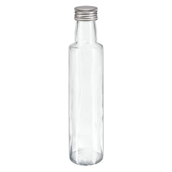 Bouteilles en verre de purification avec bouchon 250ml - 6 pièces