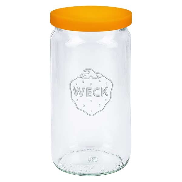 Bocal cylindre WECK 340ml avec couvercle