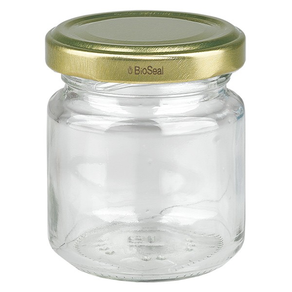 53ml pot rond avec couvercle BioSeal or UNiTWIST