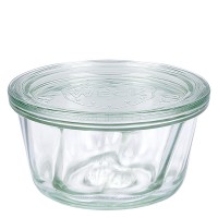 Pot à kouglof de 450 ml avec couvercle en verre WECK RR120 Pot à kouglof de 450 ml avec couvercle en verre WECK RR120
