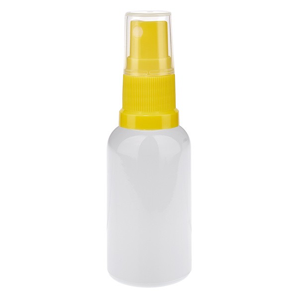 Flacon pulvérisateur 30 ml jaune/transparent STD WhiteLine UT18/30