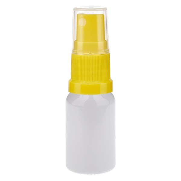 Flacon pulvérisateur 10 ml jaune/transparent STD WhiteLine UT18/10