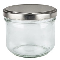 Verre renversé 260ml avec couvercle BasicSeal argent UNiTWiST Verre renversé 260ml avec couvercle BasicSeal argent UNiTWiST