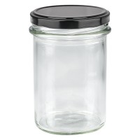 Verre renversé 230ml avec couvercle BasicSeal noir UNiTWiST Verre renversé 230ml avec couvercle BasicSeal noir UNiTWiST