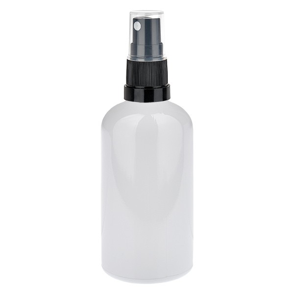 Flacon pulvérisateur 100 ml noir/transparent STD WhiteLine UT18/100