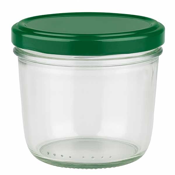 Verre renversé 230ml + couvercle BasicSeal vert UNiTWIST