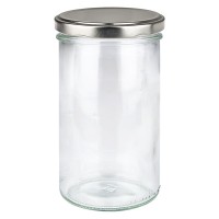 Verre renversé de 277ml avec couvercle BasicSeal argent UNiTWiST Verre renversé de 277ml avec couvercle BasicSeal argent UNiTWiST