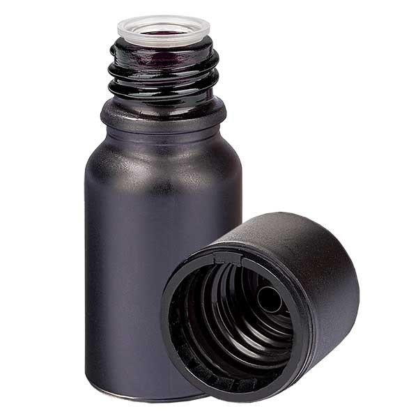 Flacon 10 ml bouchon à vis 3 mm avec bague d&#039;inviolabilité de BlackLine UT18/10 UNiTWIST