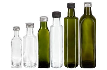 Bouteille en Verre pour Huile d'olive et Vinaigre de 500 ML Petite