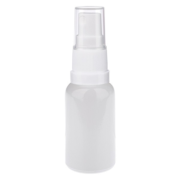 Flacon pulvérisateur 20 ml blanc/transparent STD WhiteLine UT18/20