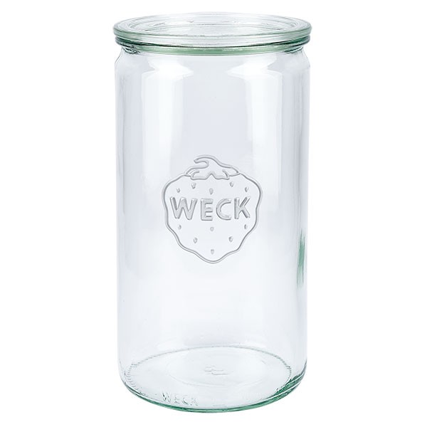 Bocal cylindre WECK 1590ml avec couvercle