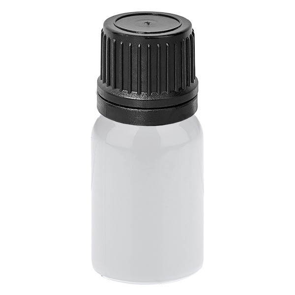 Flacon compte-gouttes 5 ml 1 mm noir OV WhiteLine UT18/5