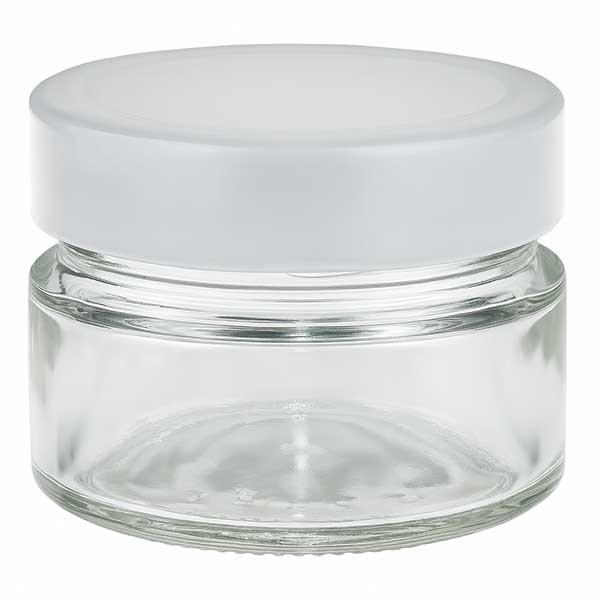 Pot rond 80ml avec couvercle BasicSeal blanc deep UNiTWiST