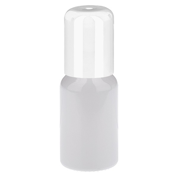 Flacon roll-on 10 ml blanc STD WhiteLine UT18/10