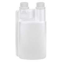 Flacon doseur 500ml HDPE clair (chambre de dosage 25ml) Flacon doseur 500ml HDPE clair (chambre de dosage 25ml)