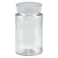 245ml verre rond + couvercle BasicSeal blanc deep UNiTWiST 245ml verre rond + couvercle BasicSeal blanc deep UNiTWiST