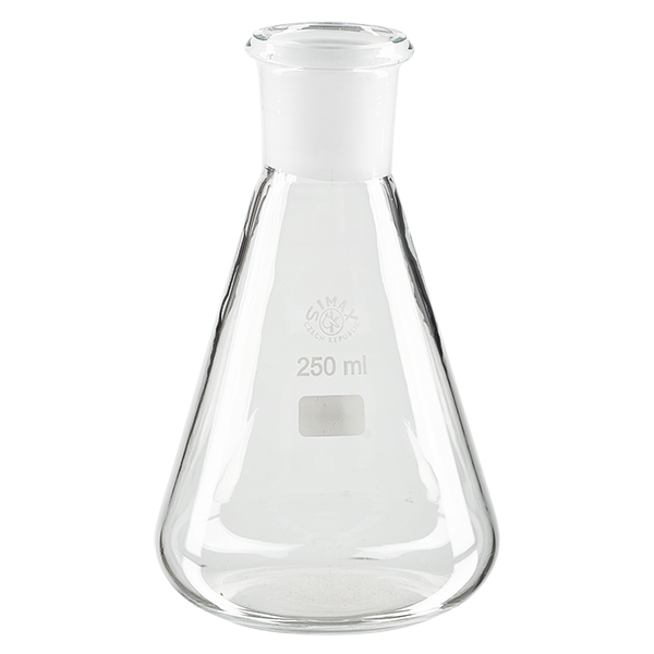 250 Ml Erlenmeyerkolben Aus Borosilikatglas – Schmale Öffnung, Stabil, Für Chemieexperimente & Labor