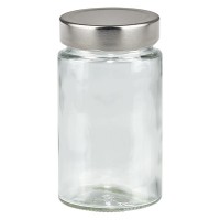 245ml verre rond + couvercle BasicSeal argent profond UNiTWiST 245ml verre rond + couvercle BasicSeal argent profond UNiTWiST