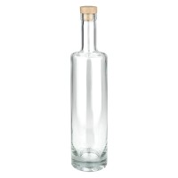 Bouteille en verre de 500 ml « Centurio » avec bouchon en bois UNiTWIST® Bouteille en verre de 500 ml « Centurio » avec bouchon en bois UNiTWIST®