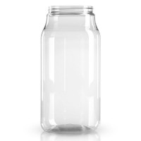 PET Schraubdose 1000 ml klar/transparent - ohne Deckel PET Schraubdose 1000 ml klar/transparent - ohne Deckel