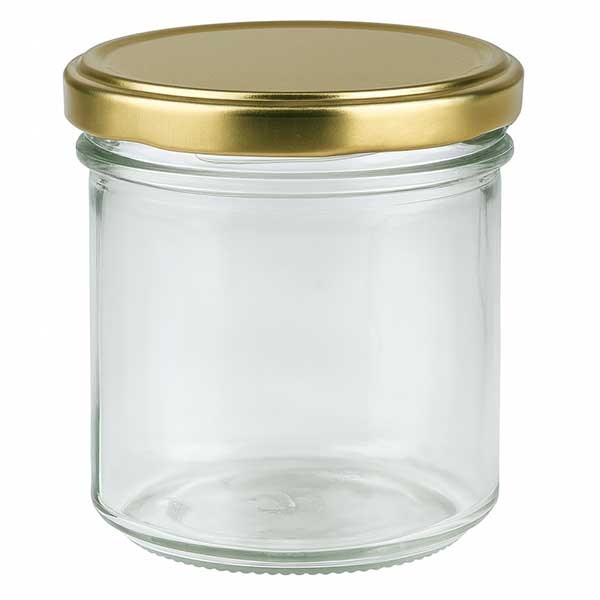 167ml Verre renversé avec couvercle BasicSeal or UNiTWIST