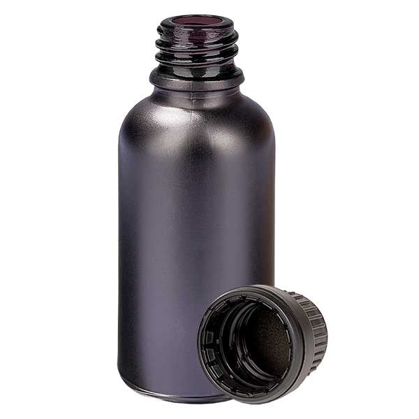 Flacon 30 ml bouchon à vis 11 mm avec bague d&#039;inviolabilité de BlackLine UT18/30 UNiTWIST