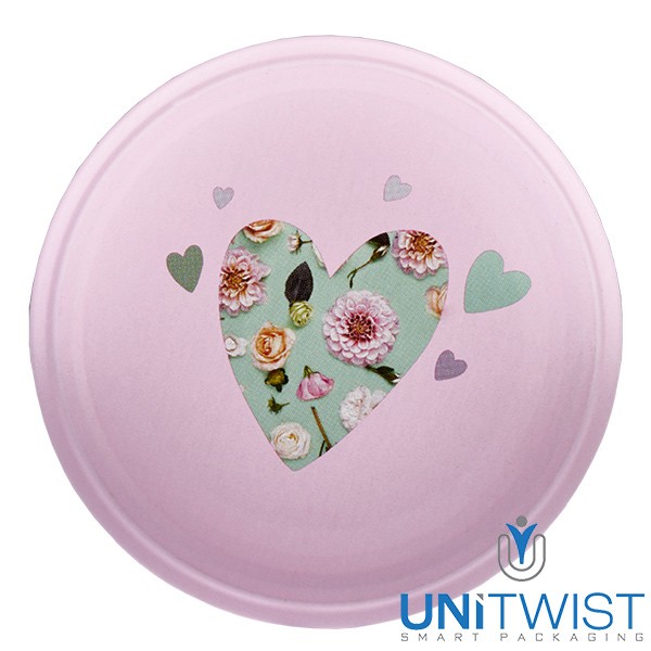 Couvercle BasicSeal 82 mm, rose mat (TO82) UNiTWIST®