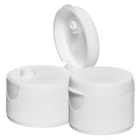Bouchon à vis avec couvercle à charnière et dosage, blanc 28mm Bouchon à vis avec couvercle à charnière et dosage, blanc 28mm