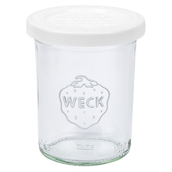 Mini bocal conique WECK 160 ml avec couvercle fraîcheur en plastique