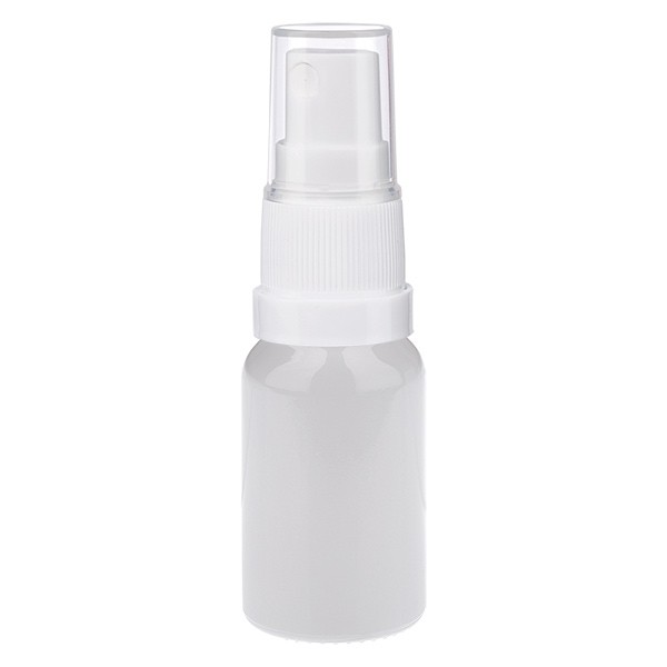 Flacon pulvérisateur 10 ml blanc/transparent STD WhiteLine UT18/10