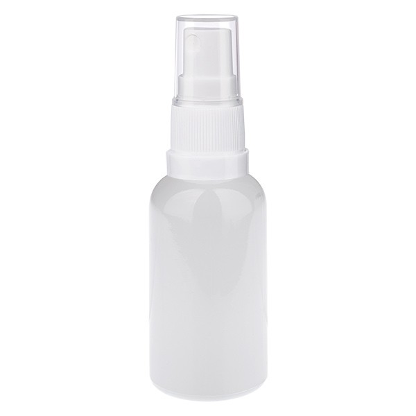 Flacon pulvérisateur 30 ml blanc/transparent STD WhiteLine UT18/30