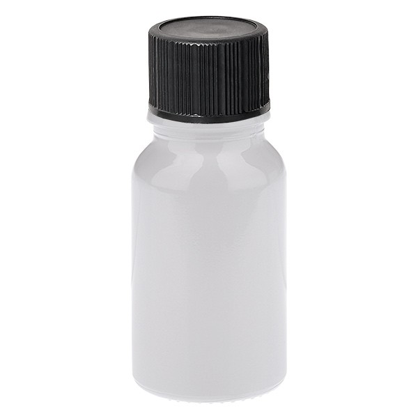 Flacon compte-gouttes 10 ml 1 mm noir STD WhiteLine UT18/10