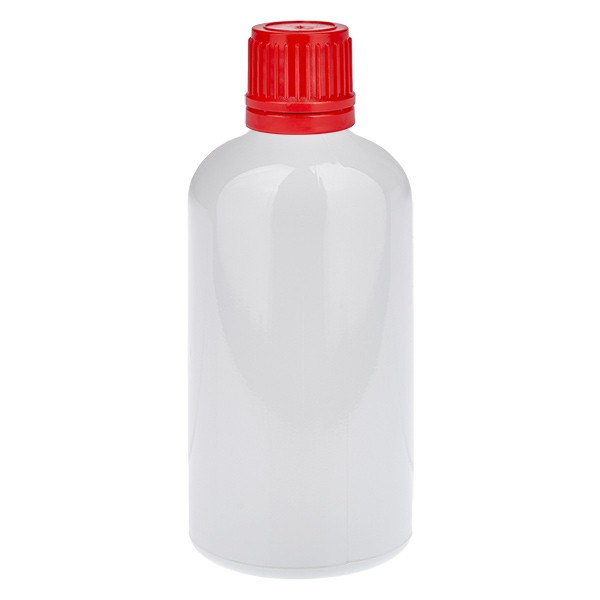 Bouteille de 100 ml 11 mm SV rouge OV WhiteLine UT18/100