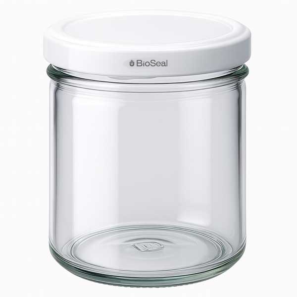 167ml pot renversé avec couvercle BioSeal blanc UNiTWiST