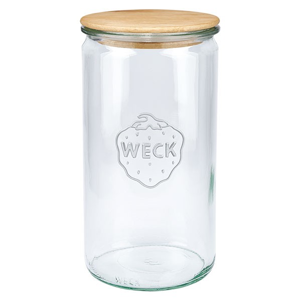 Bocal cylindre WECK 1590ml avec couvercle