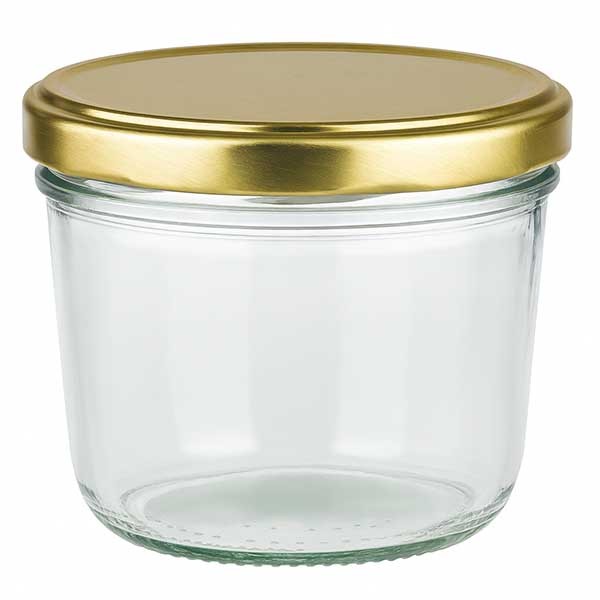 Verre renversé 230ml avec couvercle BasicSeal or UNiTWIST