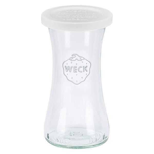 Pot pour délicatesse de 100 ml avec couvercle fraîcheur WECK RR40