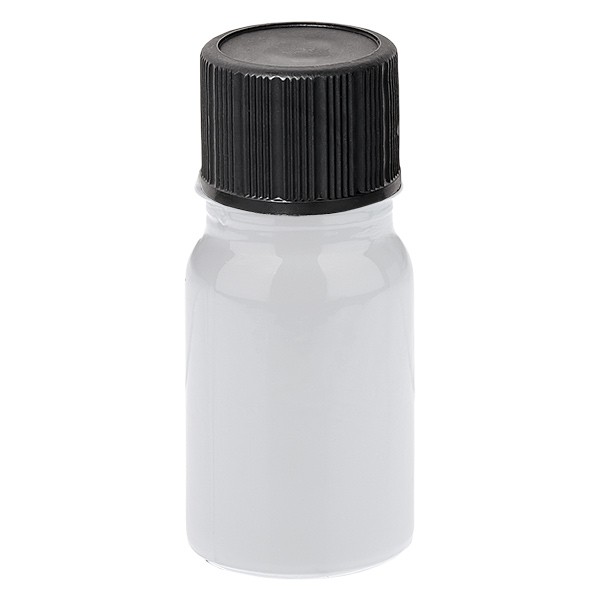 Flacon compte-gouttes 5 ml 1 mm noir STD WhiteLine UT18/5