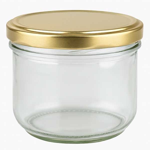 Verre renversé 260ml avec couvercle BasicSeal or UNiTWIST