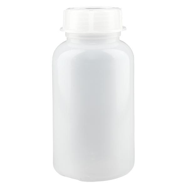 Pissette de laboratoire en plastique, graduée, 500ml, PEHD