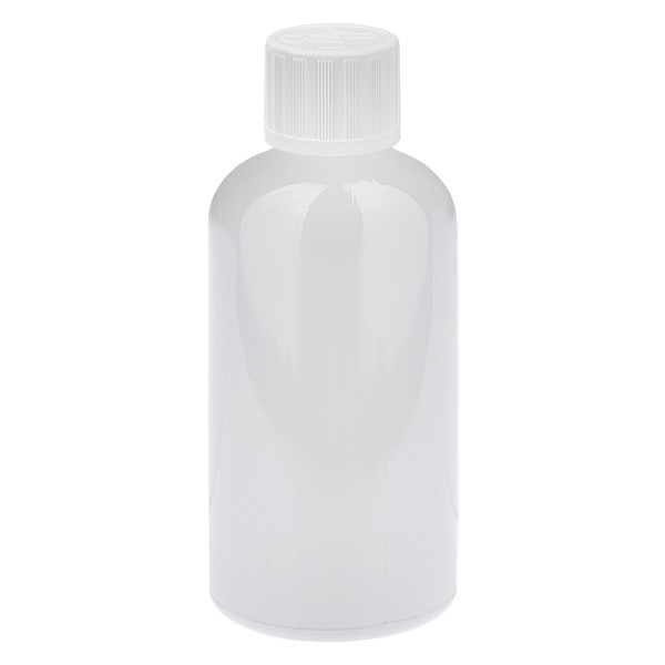 Flacon compte-gouttes 100 ml 1,2 mm blanc STD KiSi WhiteL. UT18/100